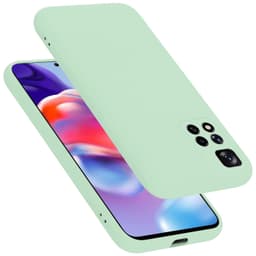 Xiaomi RedMi NOTE 11 PRO+ silikondeksel case (grønn)