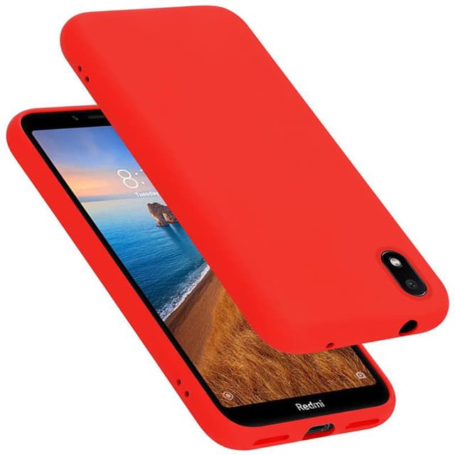 Xiaomi RedMi 7A Skal Fodral Case (Röd)