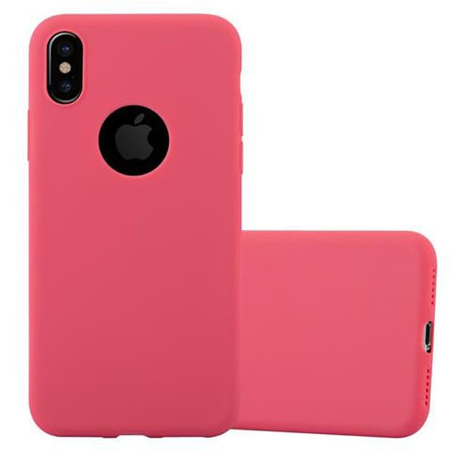 Suojakuori iPhone X / XS Kotelo (Punainen)