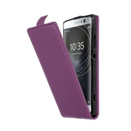 Sony Xperia XA2 Flipfodral Skal (Lila)