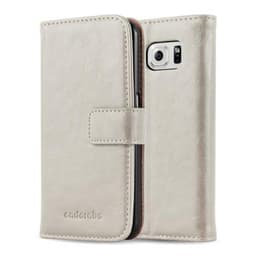 Samsung Galaxy S6 lommebokdeksel etui (brun)