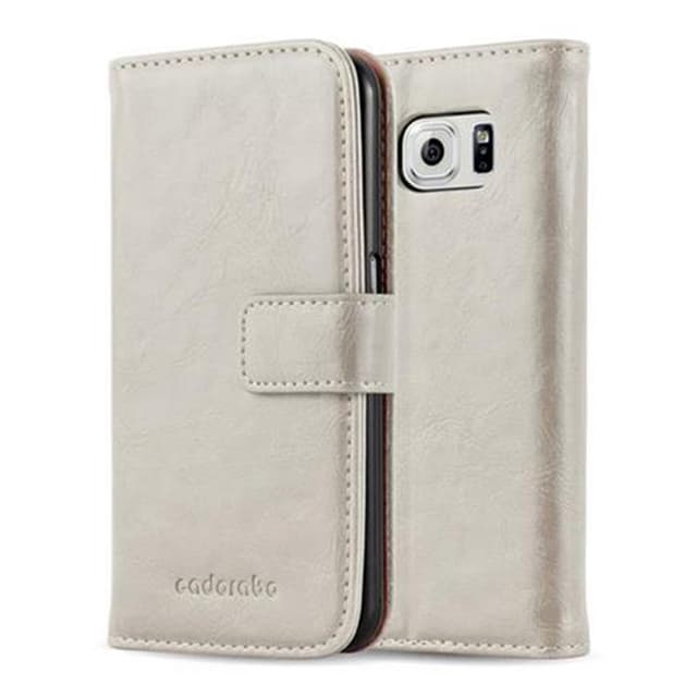 Samsung Galaxy S6 Plånboksfodral Skal (Brun)