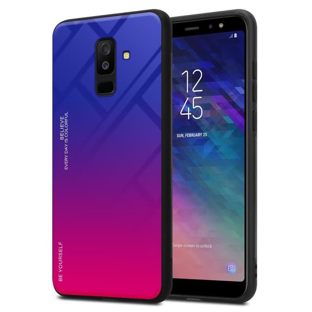 Samsung Galaxy A6 PLUS 2018 Skal Fodral Case (Svart)
