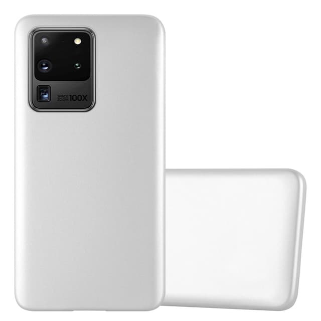 Samsung Galaxy S20 ULTRA Cover Etui Case (Sølv)
