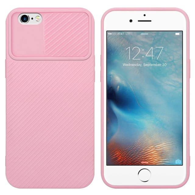 iPhone 6 / 6S Cover Etui Case (Lyserød)