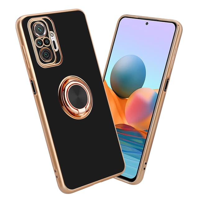 Xiaomi RedMi NOTE 10 PRO silikondeksel case (svart)