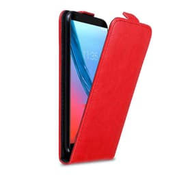 ZTE Blade V9 Suojakuori Lompakkokotelo (Punainen)