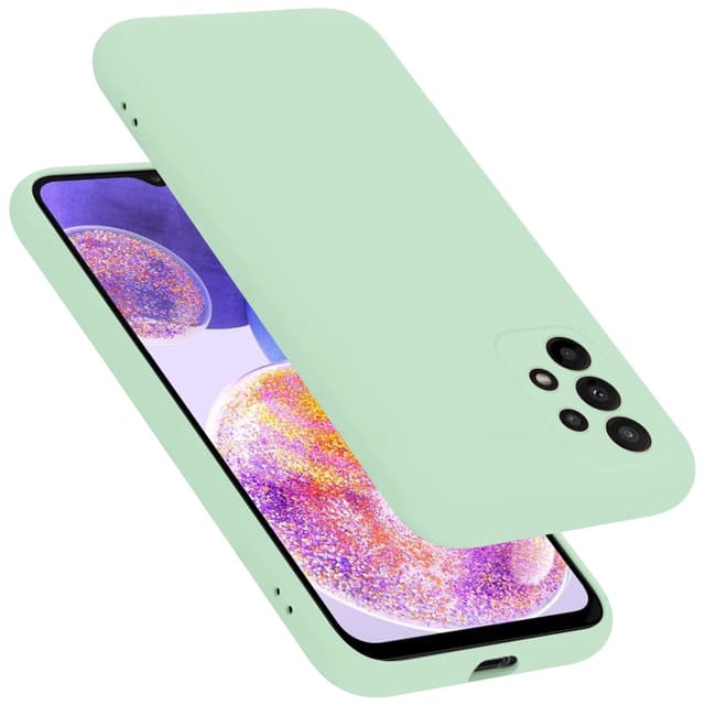 Samsung Galaxy A23 4G Skal Fodral Case (Grön)