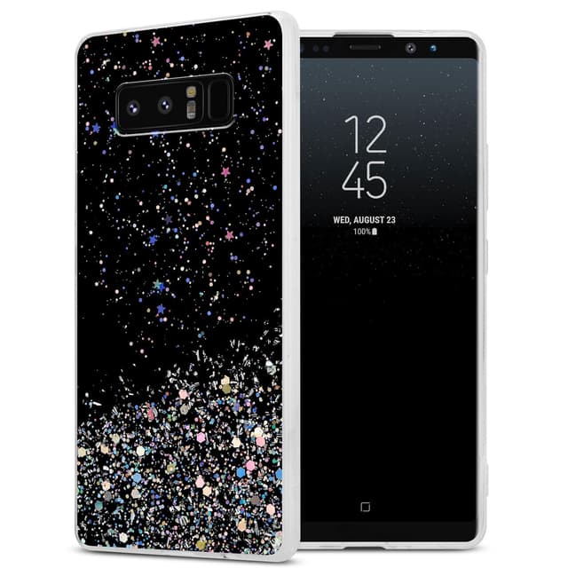 Samsung Galaxy NOTE 8 Skal Fodral Case (Svart)