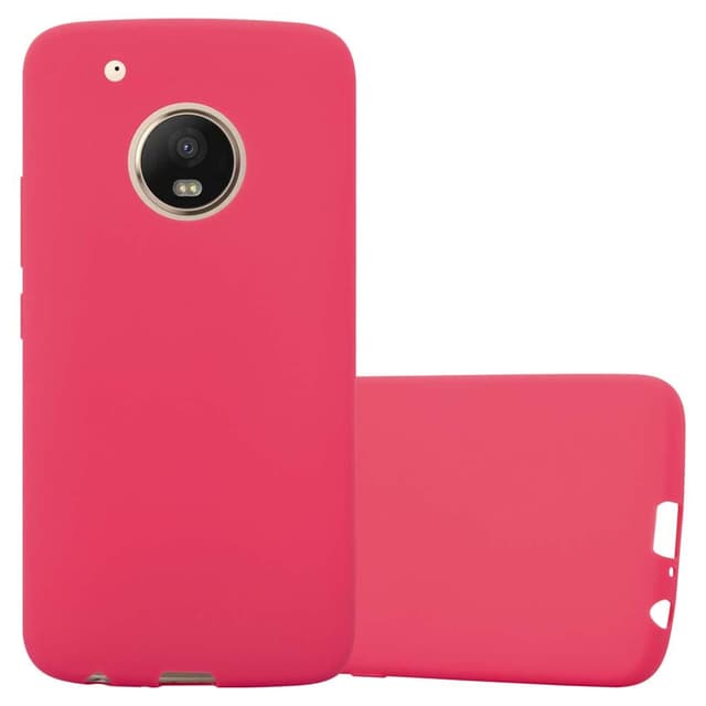 Skal Motorola MOTO G5 PLUS Fodral Case (Röd)