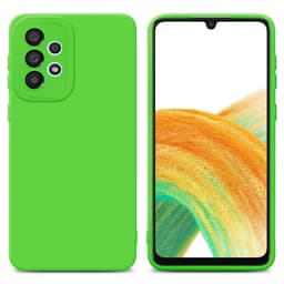 Samsung Galaxy A33 5G Deksel cover case (grønn)