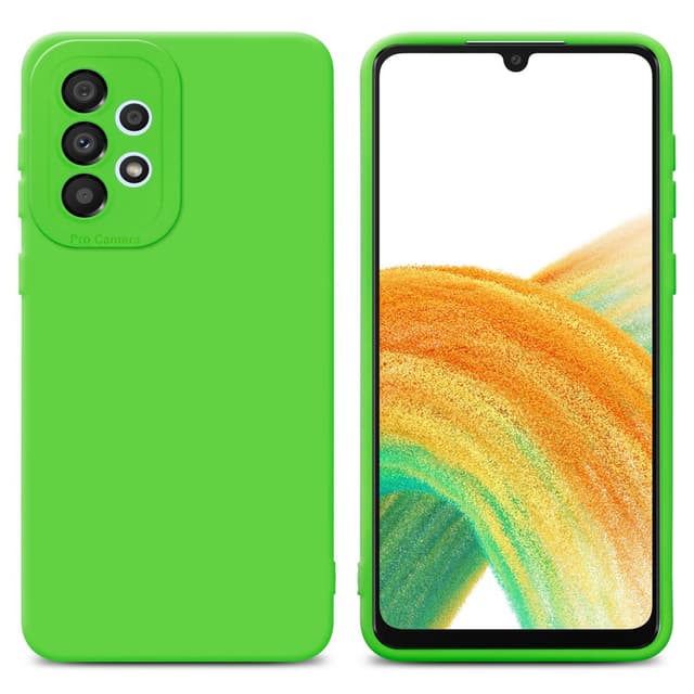 Samsung Galaxy A72 4G / 5G Deksel cover case (grønn)