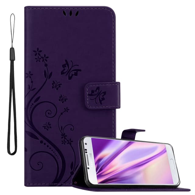 Samsung Galaxy S4 Suojakuori Lompakkokotelo (Violetti)