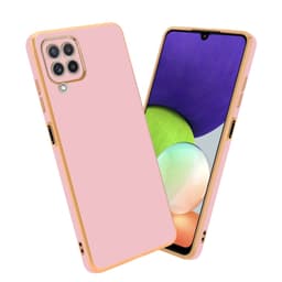 Samsung Galaxy A22 4G Cover Etui Case (Lyserød)