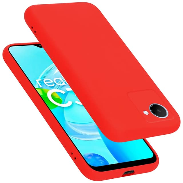 Realme C30 / Narzo 50i PRIME Cover Etui Case (Rød)
