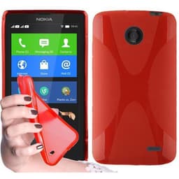 Nokia X Etui Case Cover (Rød)