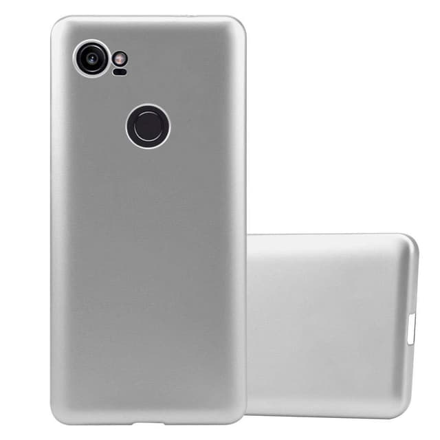 Google PIXEL 2 XL Suojakuori Kotelo (Hopea)