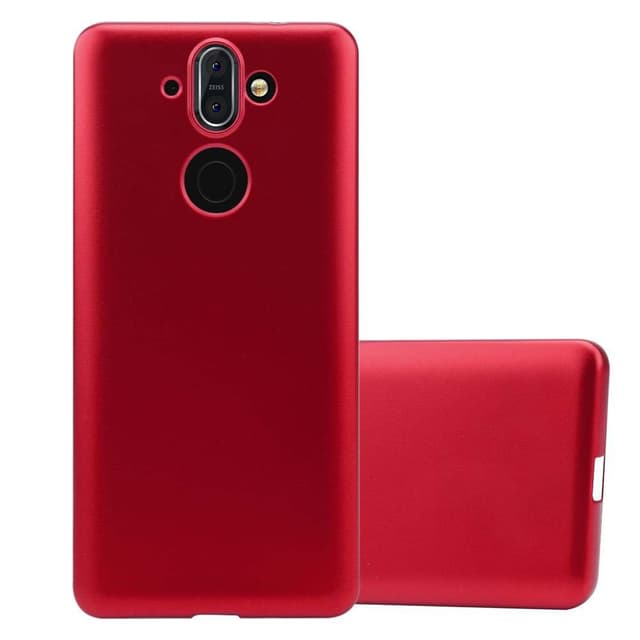 Skal Nokia 8 Sirocco Fodral Case (Röd)