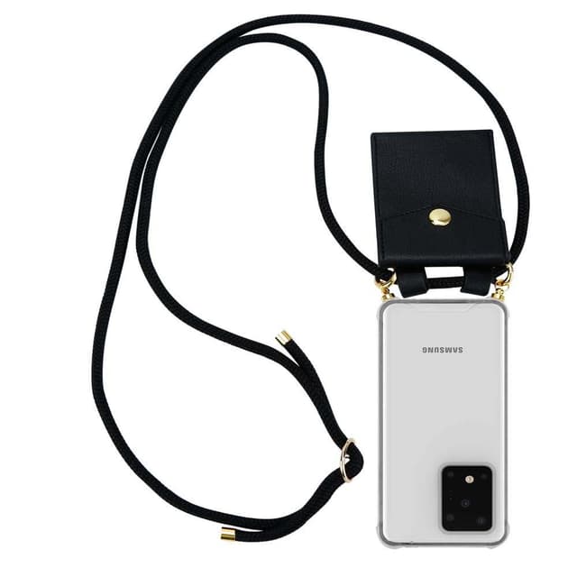 Samsung Galaxy S20 ULTRA Skal Fodral Kedja (Svart)