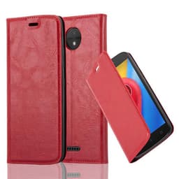 Motorola MOTO C Skal Fodral Case (Röd)