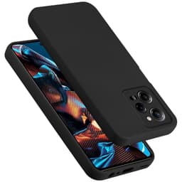 Xiaomi Poco X5 Pro 5G silikondeksel case (Svart)