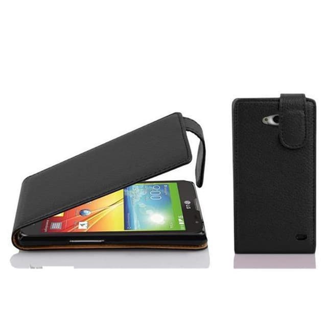 LG L90 (1. SIM) Pungetui Flip Cover (Sort)