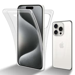 iPhone 15 PRO MAX Suojakuori Cover (Läpinäkyvä)