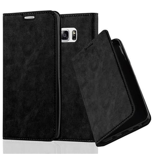 Samsung Galaxy NOTE 5 Suojakuori Lompakkokotelo (Musta)