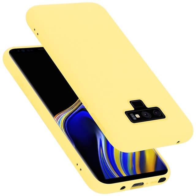 Samsung Galaxy NOTE 9 Skal Fodral Case (Gul)