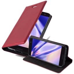 HTC ONE M10 lommebokdeksel deksel (rød)