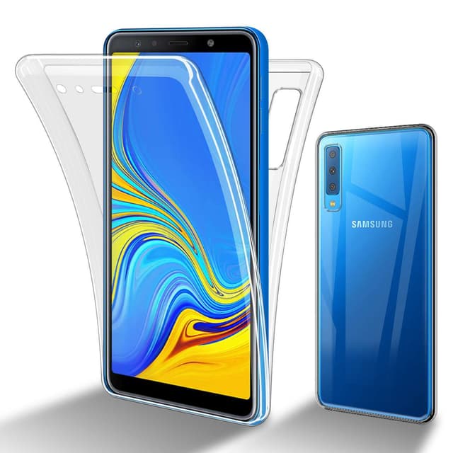 Cover Samsung Galaxy A7 2018 Etui Case (Gennemsigtig)