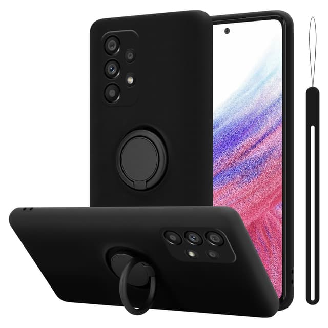 Samsung Galaxy A53 5G Suojakuori Kotelo (Musta)