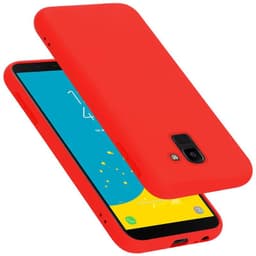 Samsung Galaxy J6 2018 Suojakuori Kotelo (Punainen)