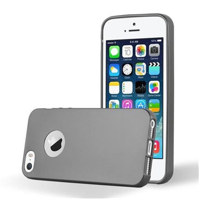 iPhone 5 / 5S / SE 2016 Cover Etui Case (Grå)