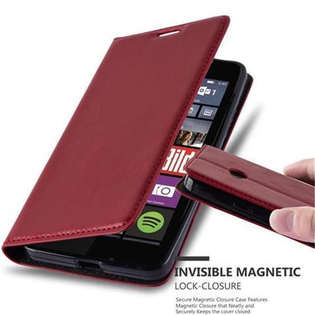 Nokia Lumia 640 Skal Fodral Case (Röd)