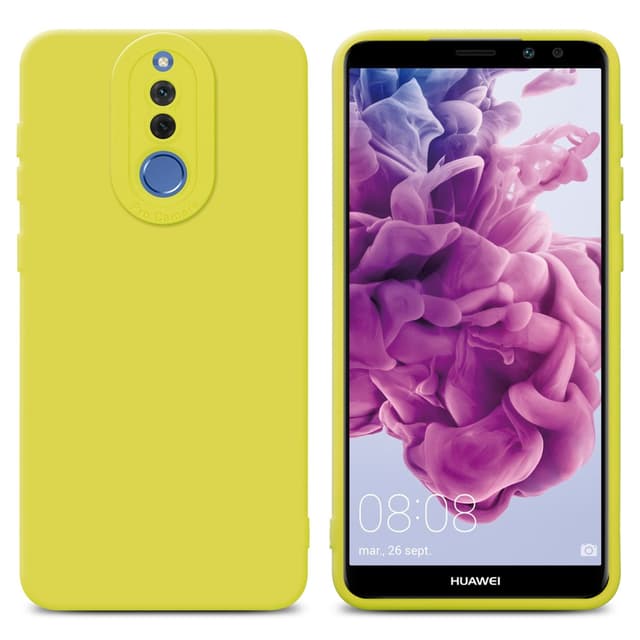 Huawei MATE 10 LITE Skal Fodral Case (Gul)