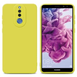 Huawei MATE 10 LITE Suojakuori Kotelo (Keltainen)