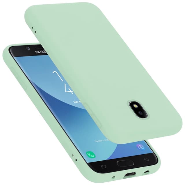 Samsung Galaxy J7 2017 Skal Fodral Case (Grön)