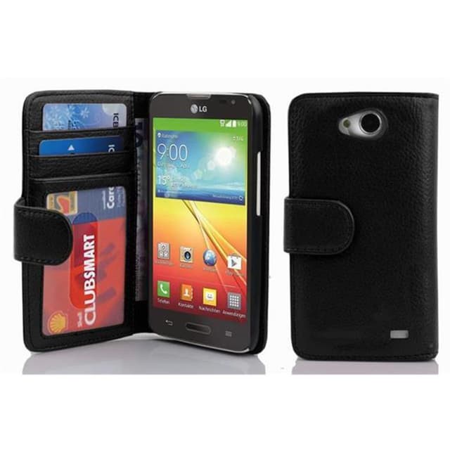 LG L70 (1. SIM) Suojakuori Kotelo (Musta)
