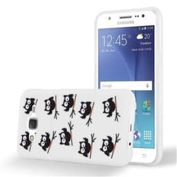 Samsung Galaxy J5 2015 Suojakuori Kuoret (Valkoinen)