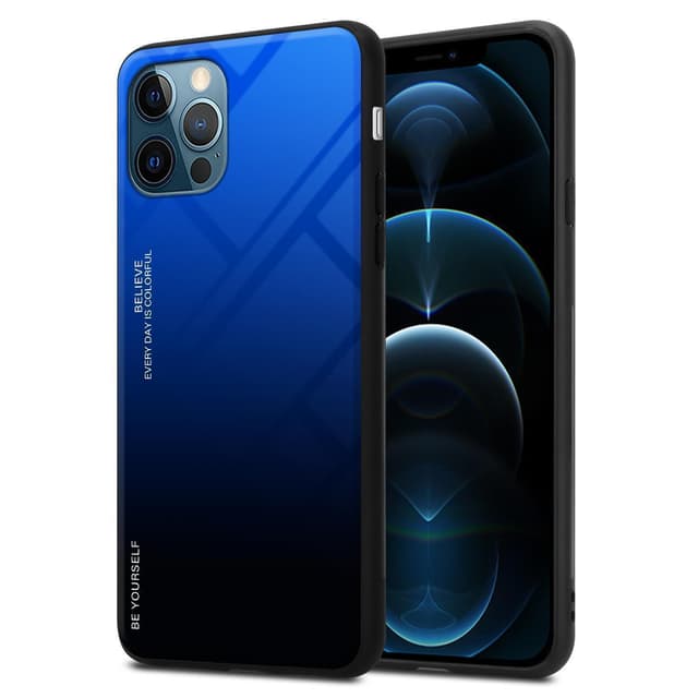 Deksel iPhone 12 / 12 PRO Case Cover (svart)