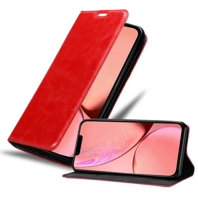 iPhone 13 Skal Fodral Case (Röd)