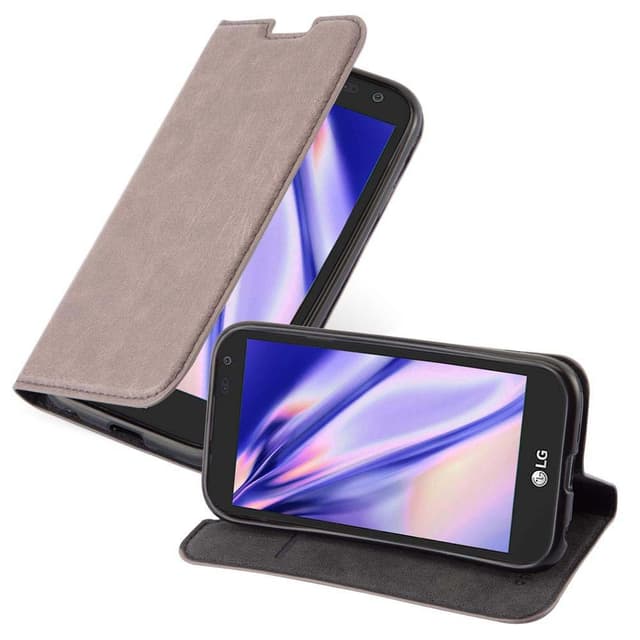 LG K3 2017 Skal Fodral Case (Brun)