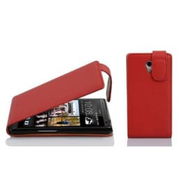 HTC Desire 700 Suojakuori Lompakkokotelo (Punainen)