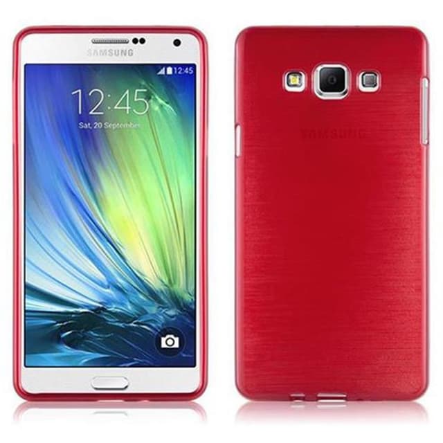 Samsung Galaxy A7 2015 Skal Fodral Case (Röd)