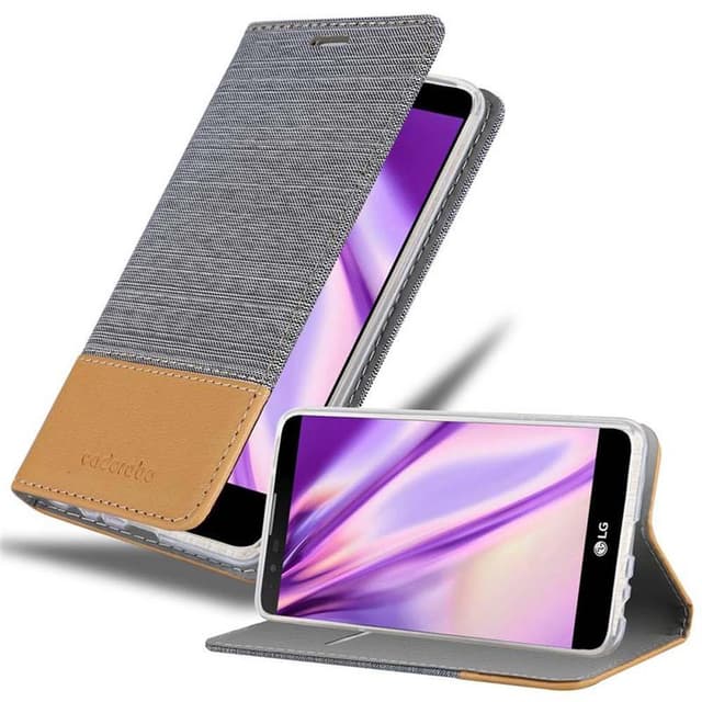 LG STYLUS 2 Pungetui Cover Case (Grå)