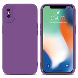 iPhone X / XS Deksel cover case (lilla)