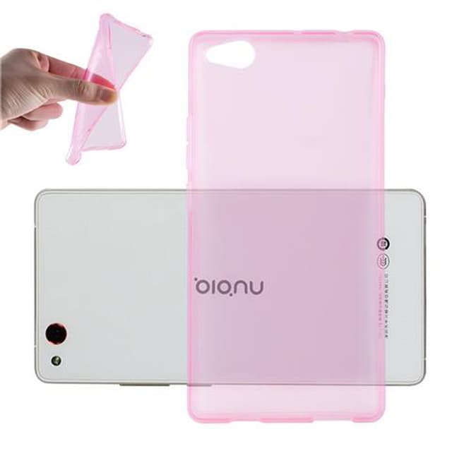 ZTE Nubia Z9 MAX Cover TPU Etui (Lyserød)