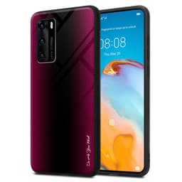 Huawei P40 Skal Fodral Case (Rosa)