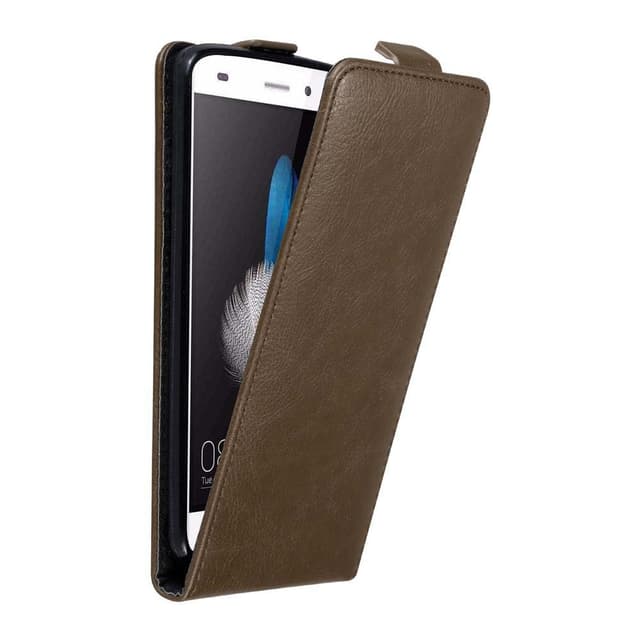Huawei P8 LITE 2015 Flipfodral Skal (Brun)